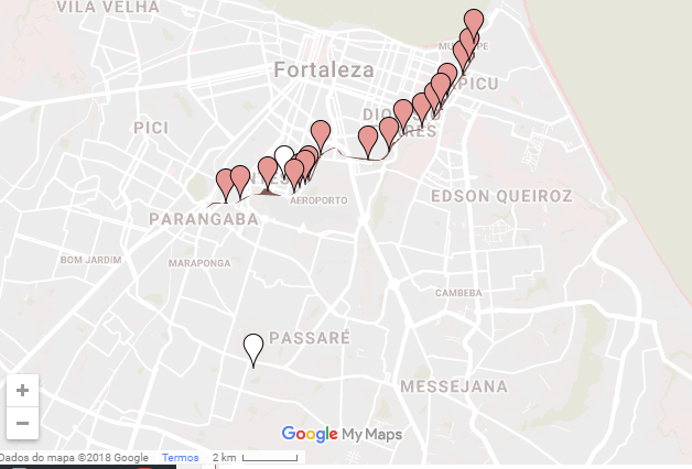 observaSP visita comunidades ameaçadas de remoção em Fortaleza